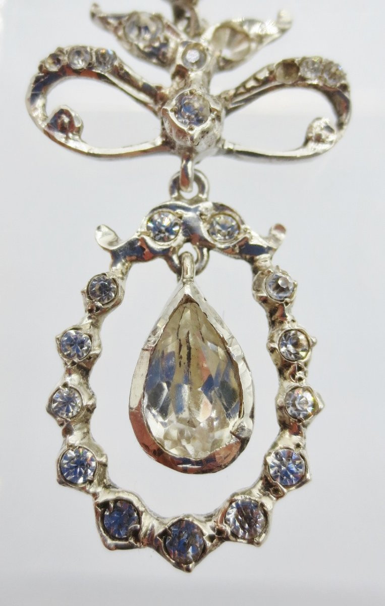 Pair Of Earrings, Late 19th Or Early 20th Century.-photo-3