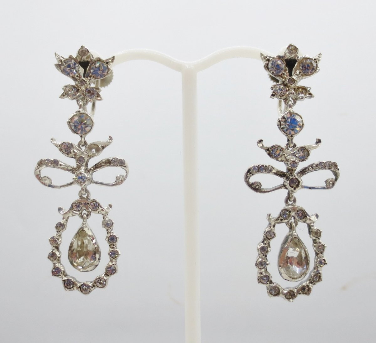 Pair Of Earrings, Late 19th Or Early 20th Century.-photo-5