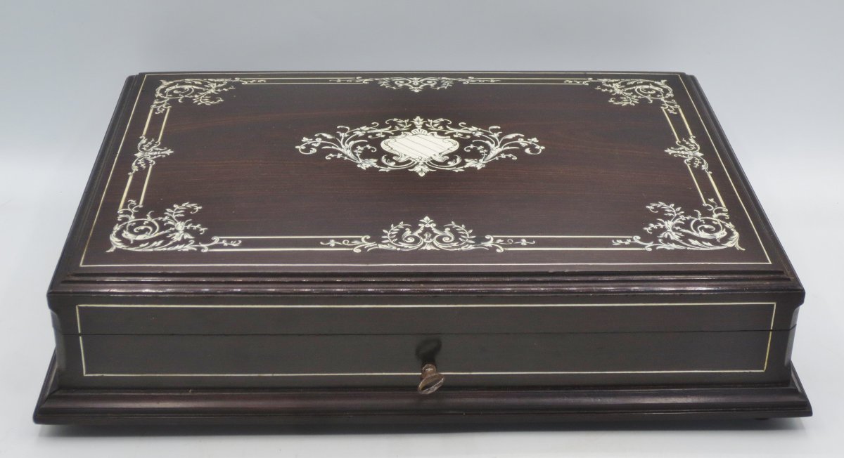 Coffret à Jetons, Signed Tahan, Napoléon III.-photo-2