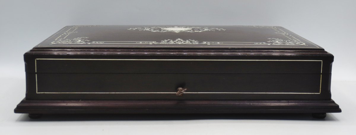 Coffret à Jetons, Signed Tahan, Napoléon III.-photo-3