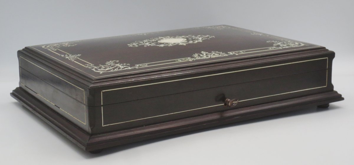 Coffret à Jetons, Signed Tahan, Napoléon III.-photo-1