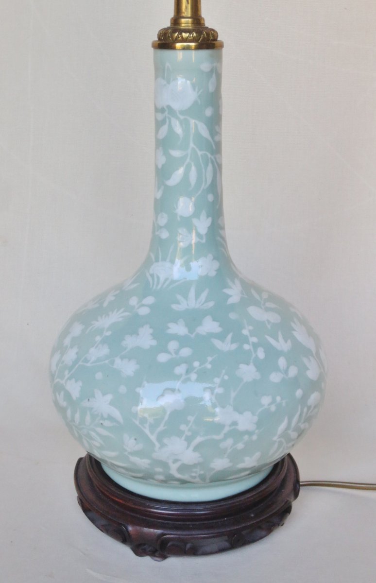 Lampe en porcelaine de chine.-photo-4