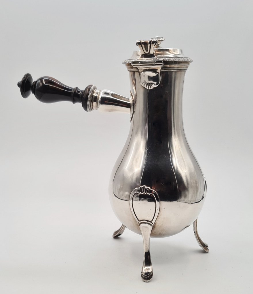 Large Tripod Pitcher, Paris 1st District Rooster, 1798–1809. -photo-3
