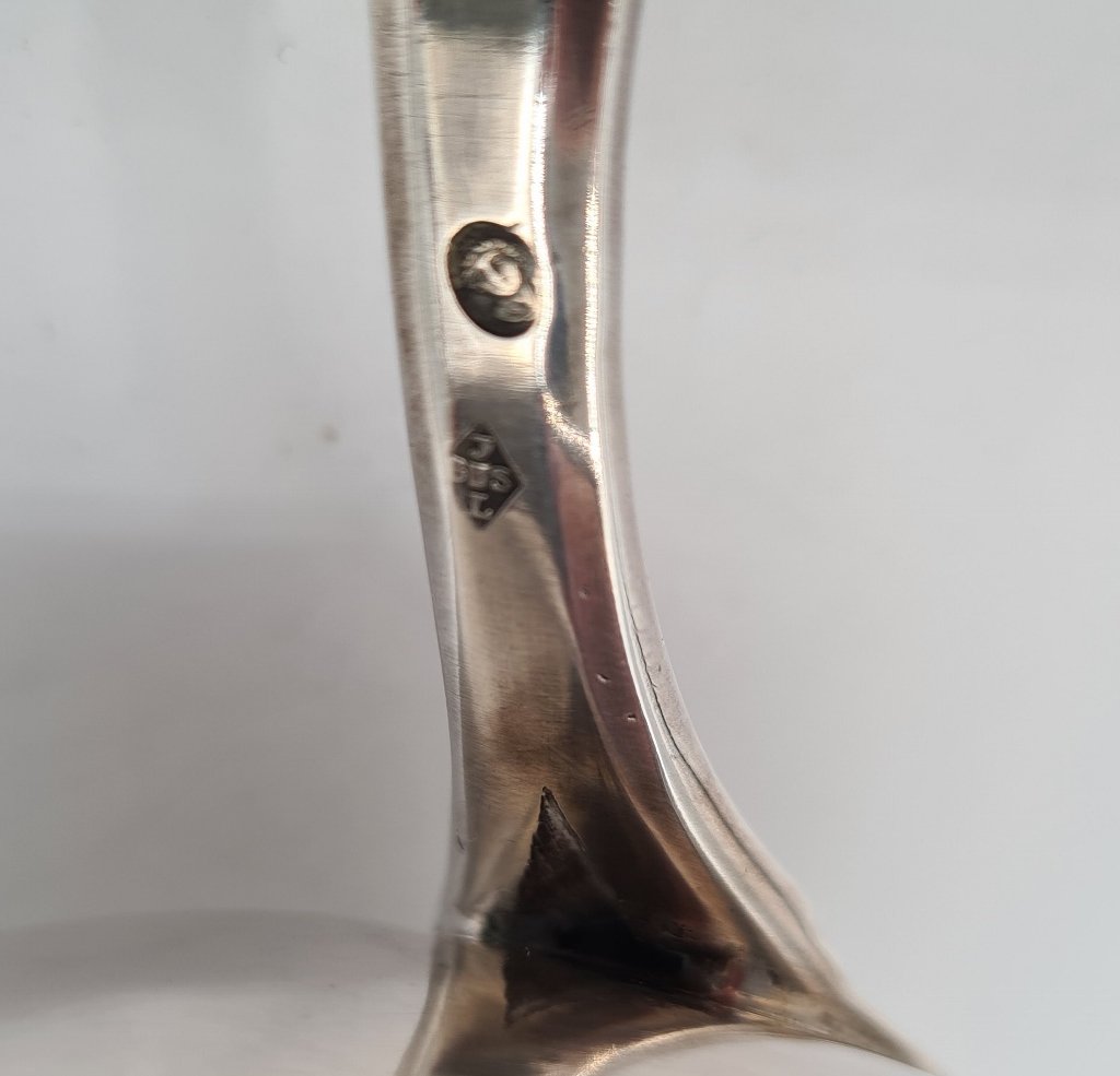 Large Tripod Pitcher, Paris 1st District Rooster, 1798–1809. -photo-6