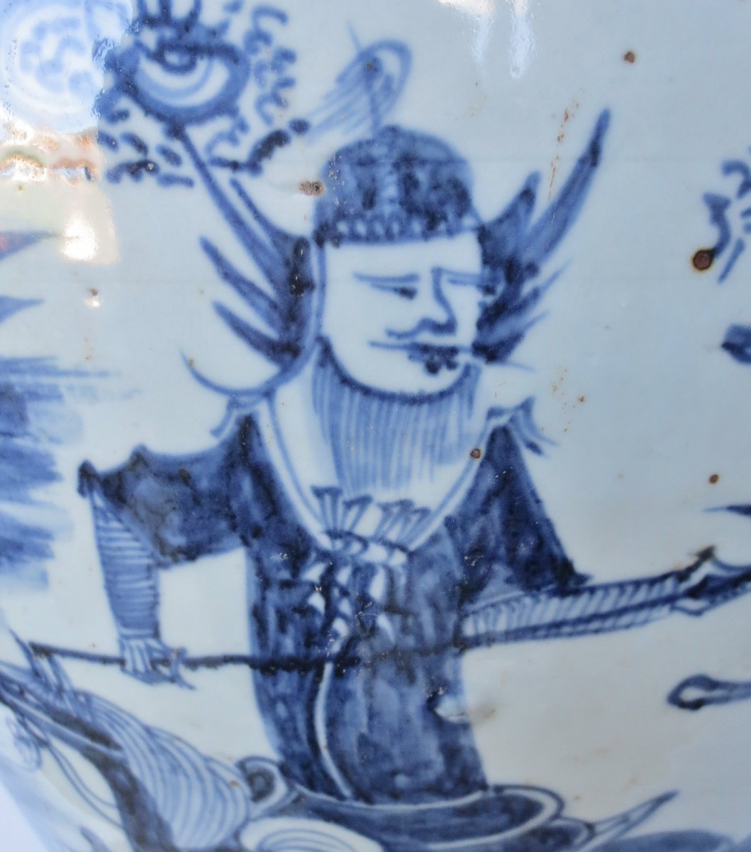Chinese Porcelain Vase, 19th Century.-photo-6