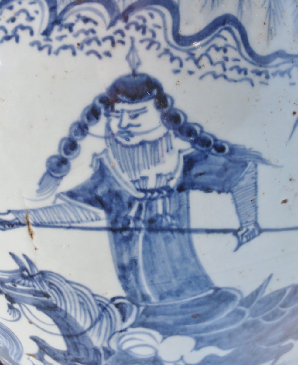 Chinese Porcelain Vase, 19th Century.-photo-7
