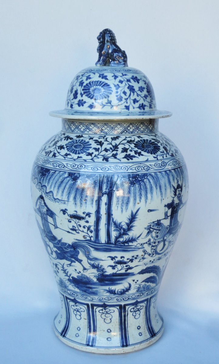 Chinese Porcelain Vase, 19th Century.-photo-8