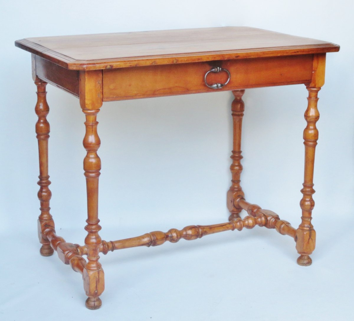 Writing Table In Fruitwood And Boxwood.