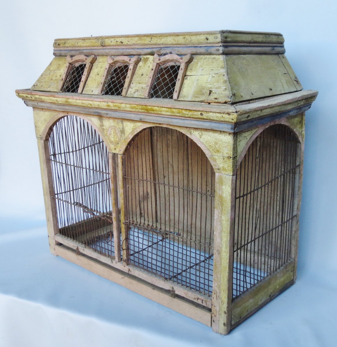Cage à oiseaux XIXe siècle. -photo-6