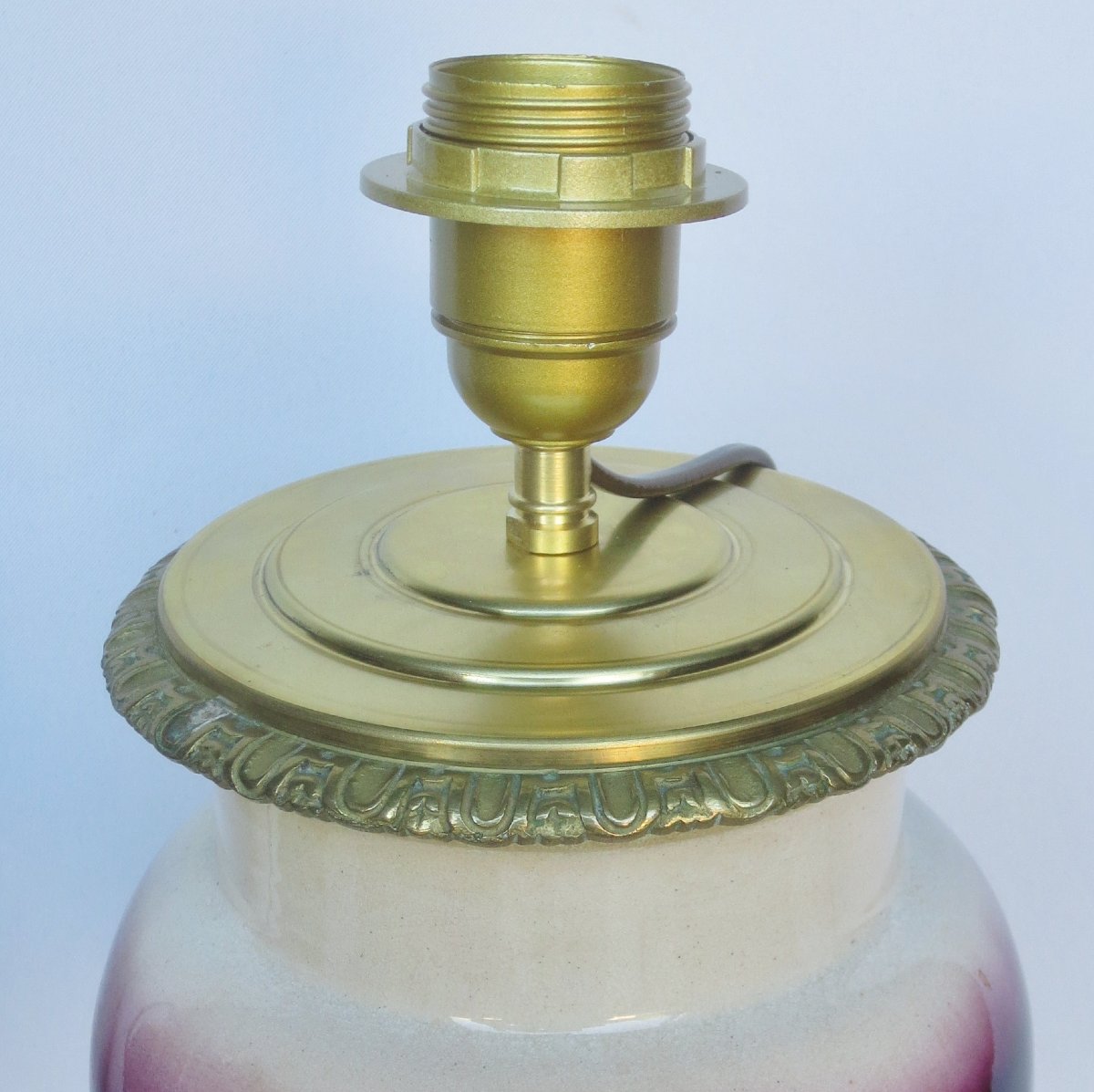 Paire de lampe, XIXe siècle. -photo-2