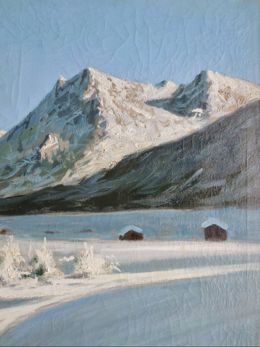 Pierre Godar, Landscape Of Savoie.-photo-2