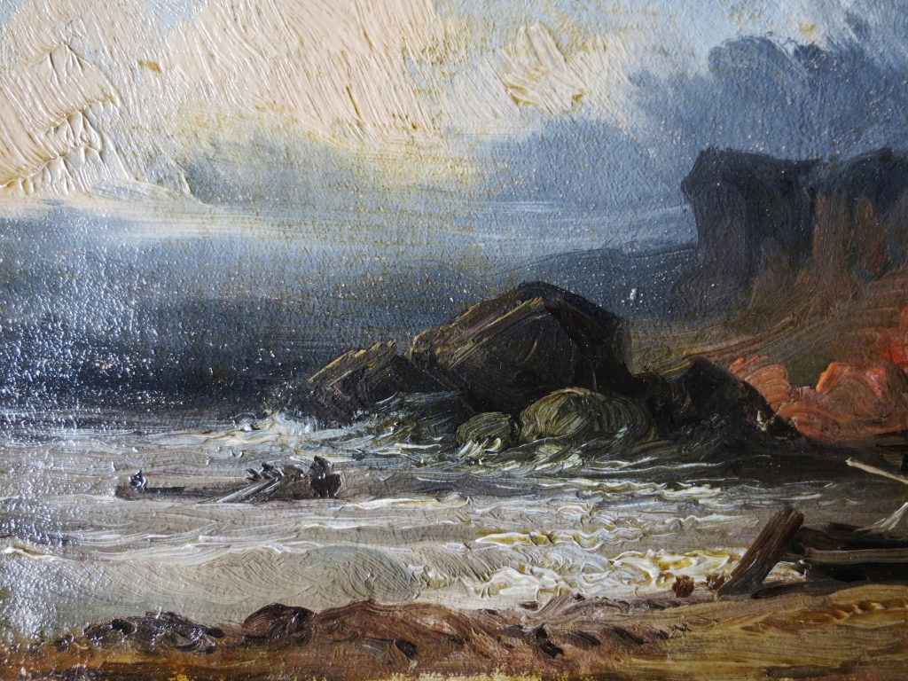 The Beach At The Foot Of Cliffs Of Iport.-photo-4