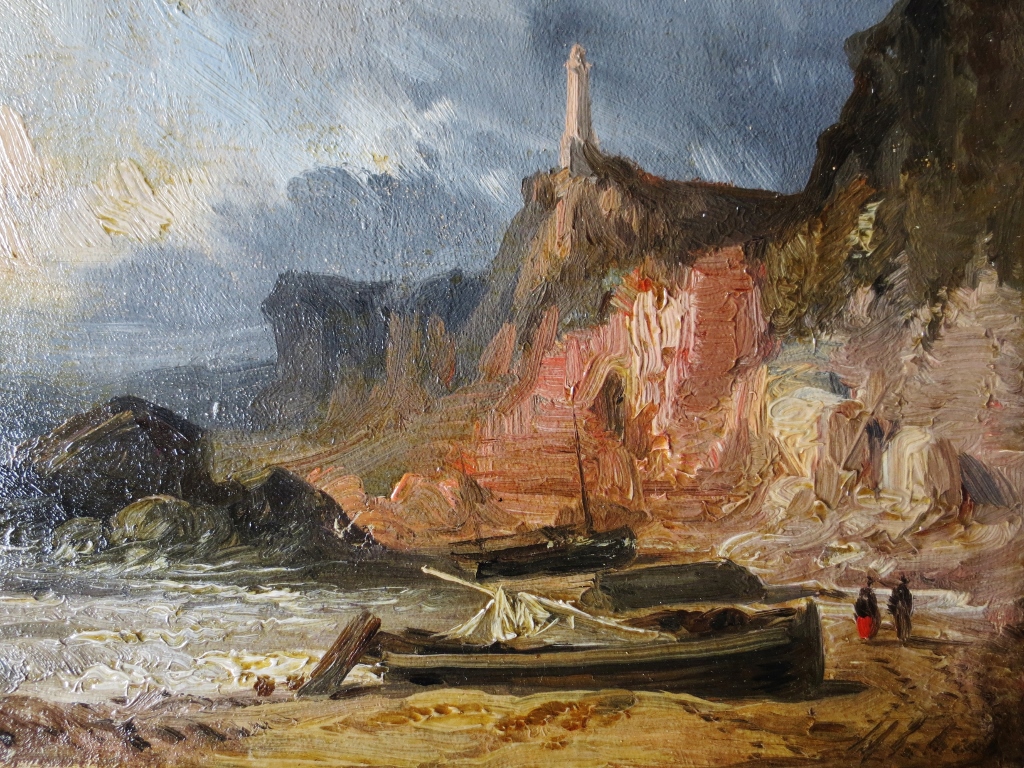 The Beach At The Foot Of Cliffs Of Iport.-photo-6