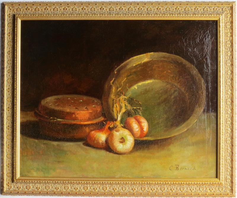 Still Life Signed C.bernard.