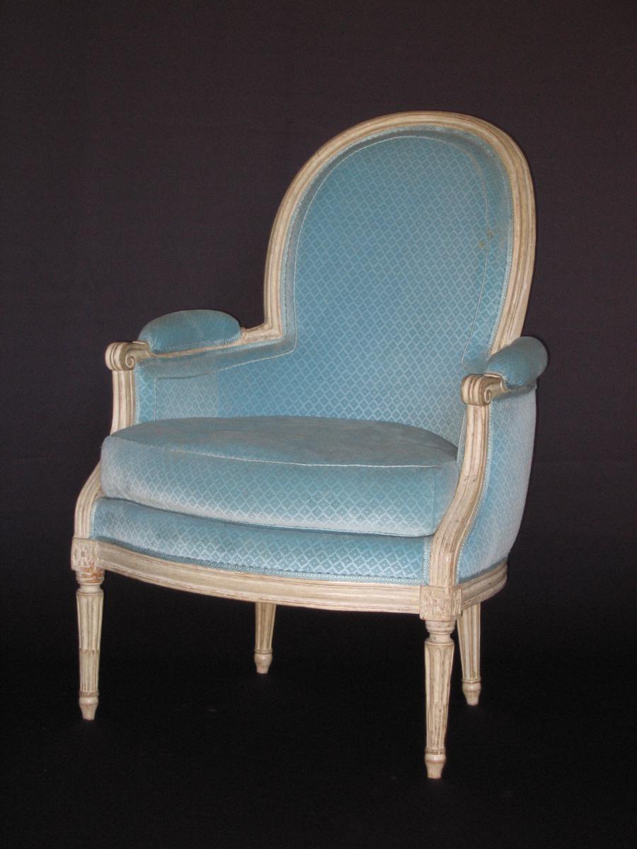 Bergère d' époque Louis XVI