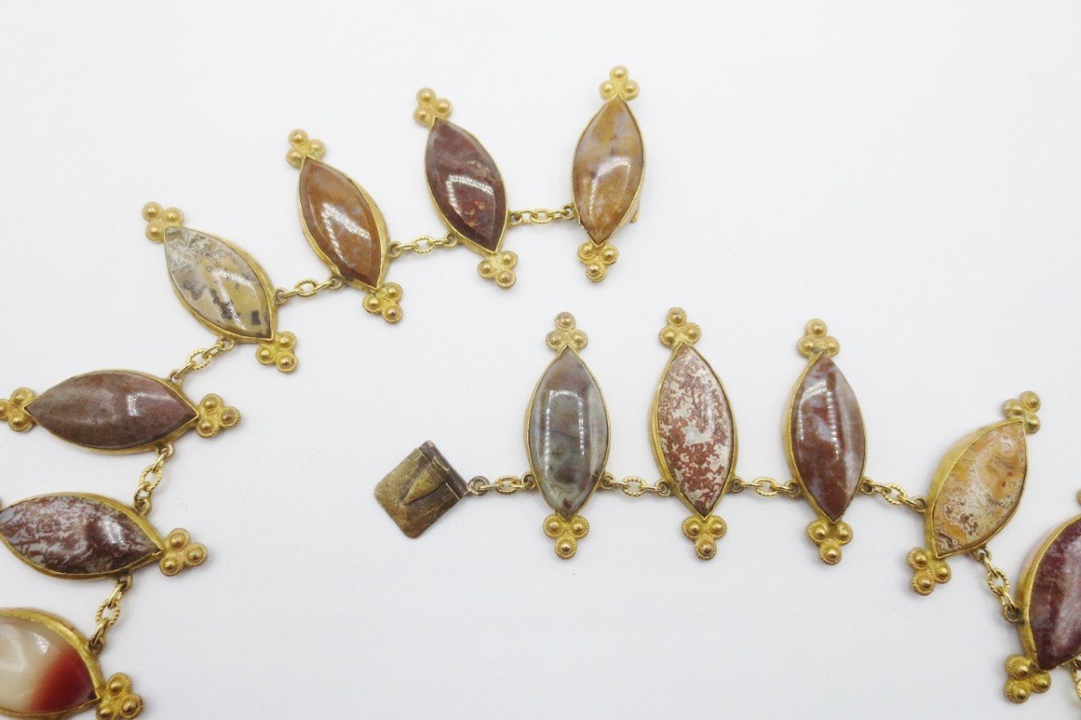Collier époque Restauration.-photo-1