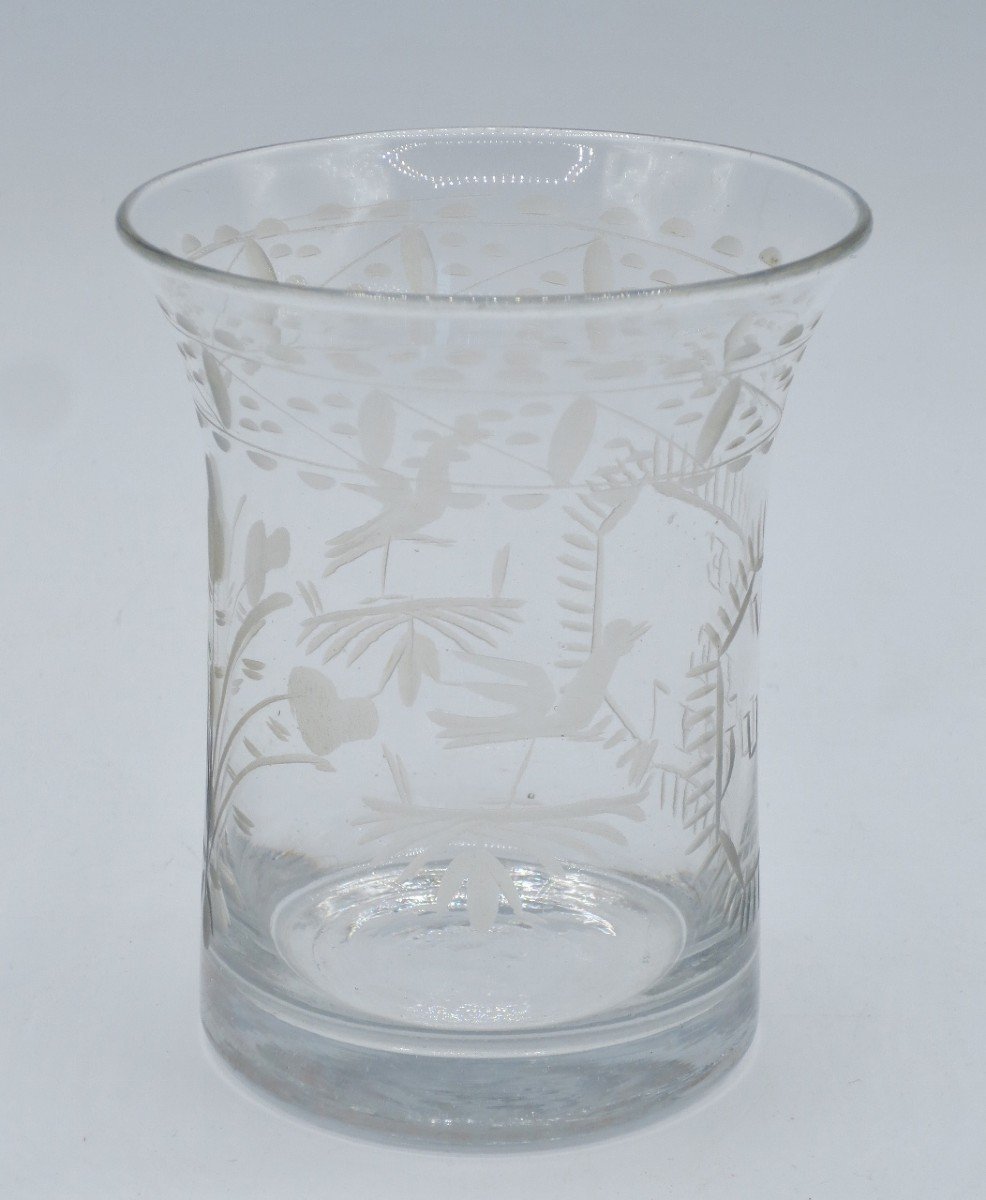 Verre Début XIXe Siècle. -photo-1