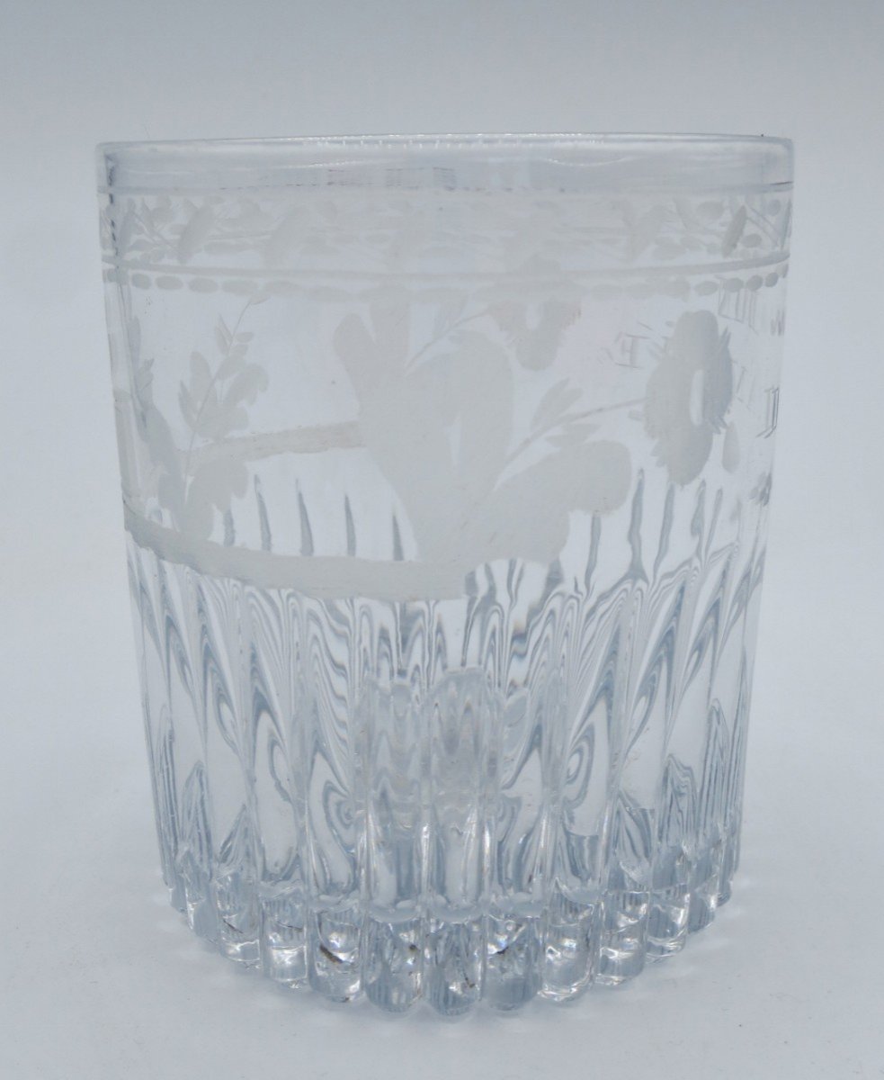 Verre Début Du XIXe Siècle.-photo-1