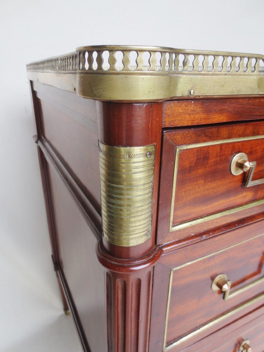 Commode Louis XVI, Fin Du XVIIIe Siècle.-photo-1