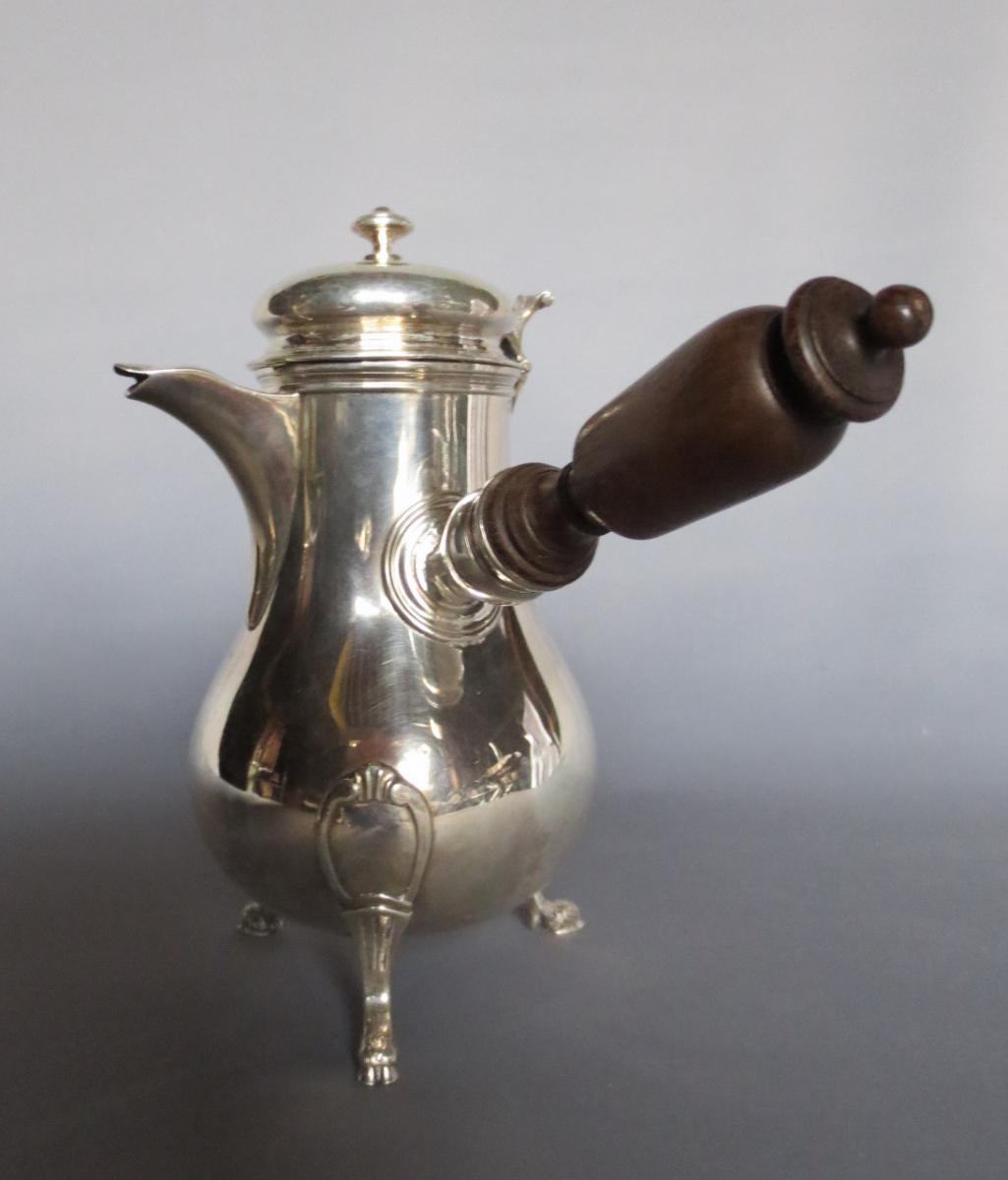 Small Jug Tripod In Sterling Silver.-photo-1