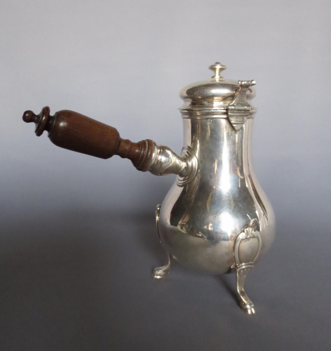 Small Jug Tripod In Sterling Silver.-photo-2