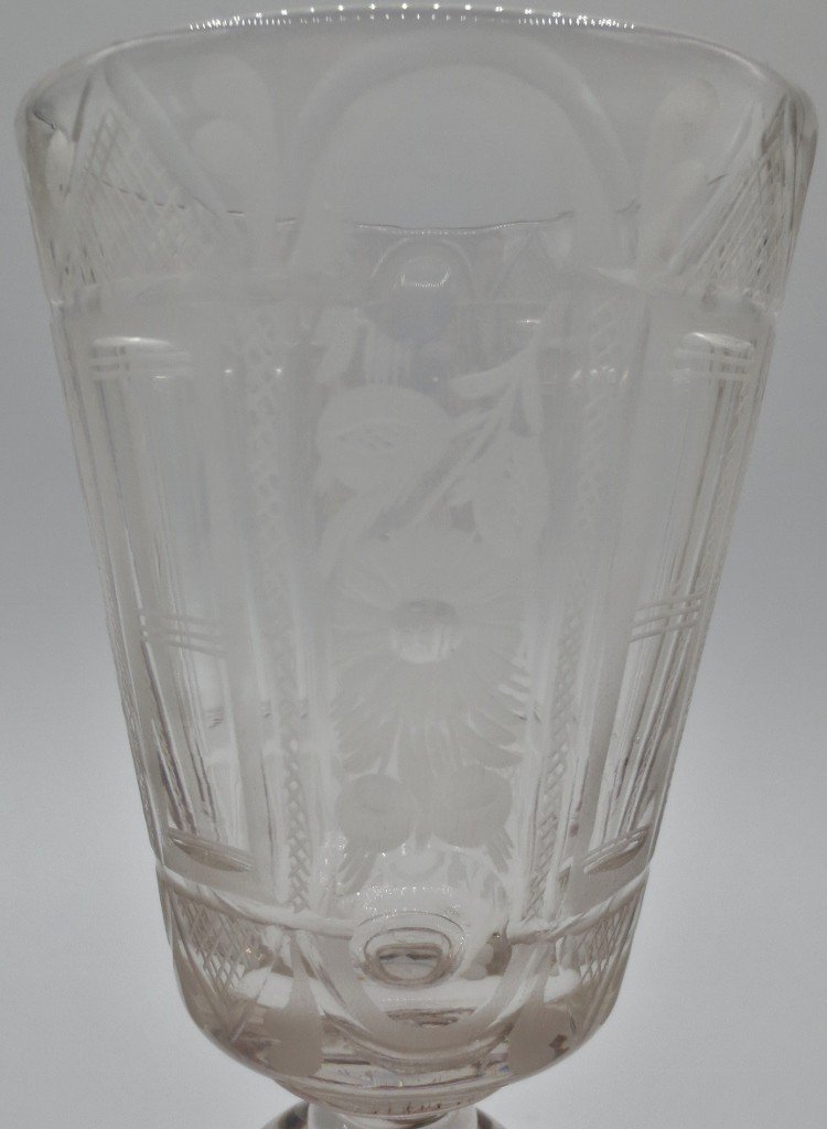 18th Century Leg Glass.-photo-4