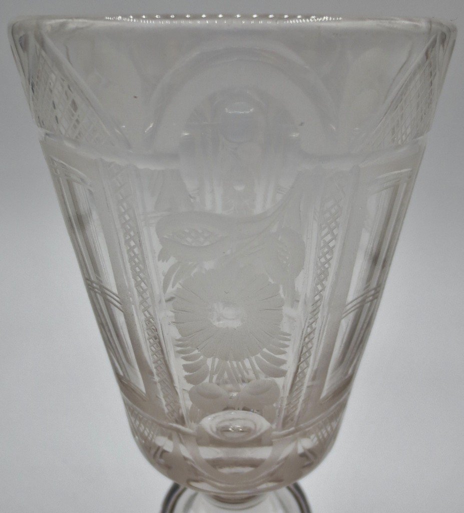 18th Century Leg Glass.-photo-2
