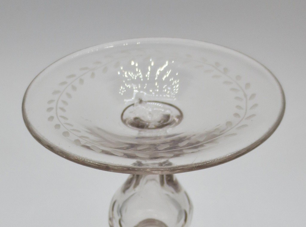 18th Century Leg Glass.-photo-3