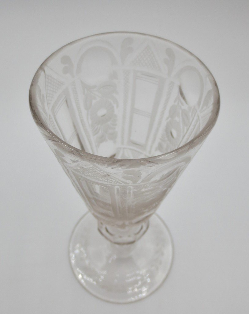 18th Century Leg Glass.-photo-5