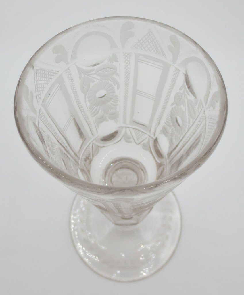 18th Century Leg Glass.-photo-6