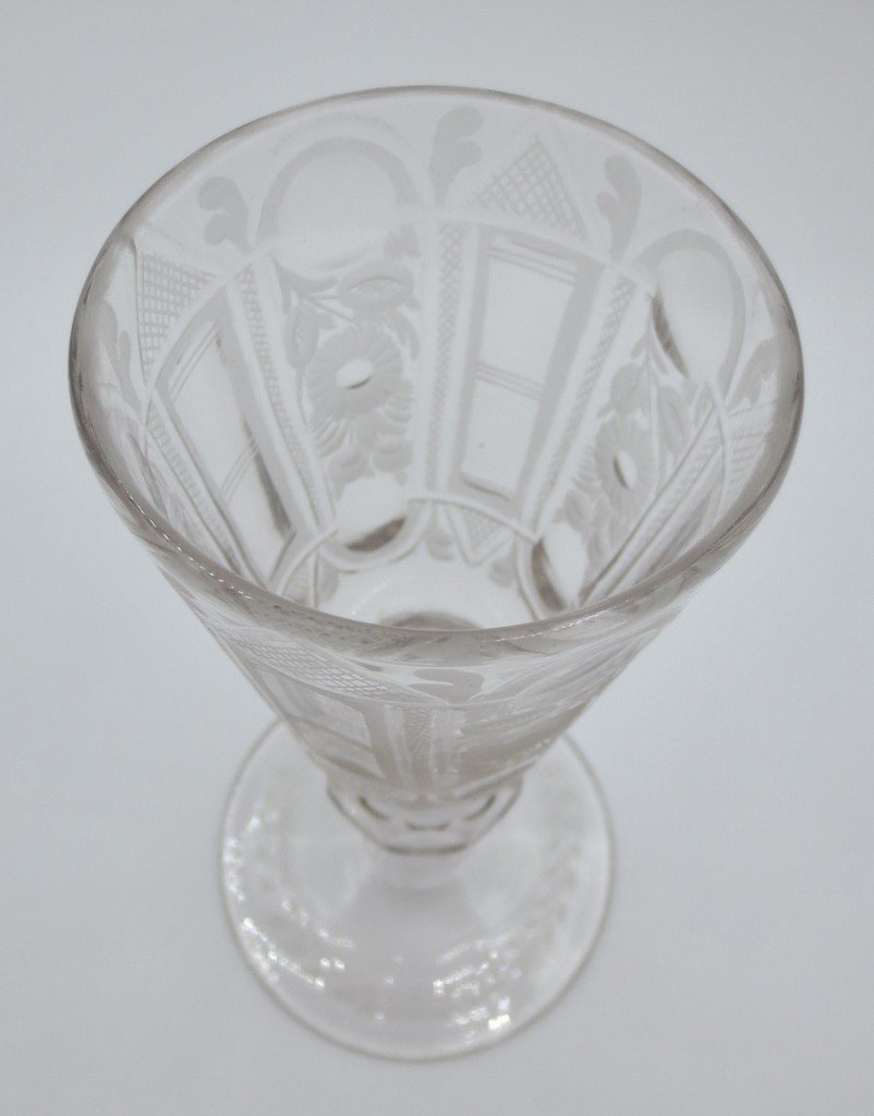 18th Century Leg Glass.-photo-7