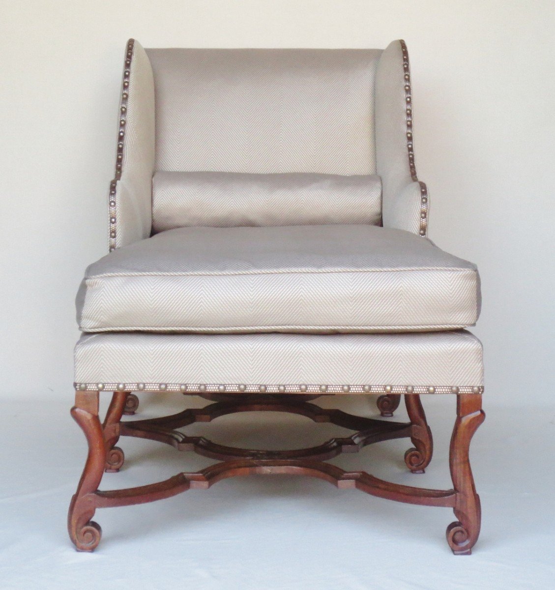 Louis XIV Lounge Chair.-photo-3