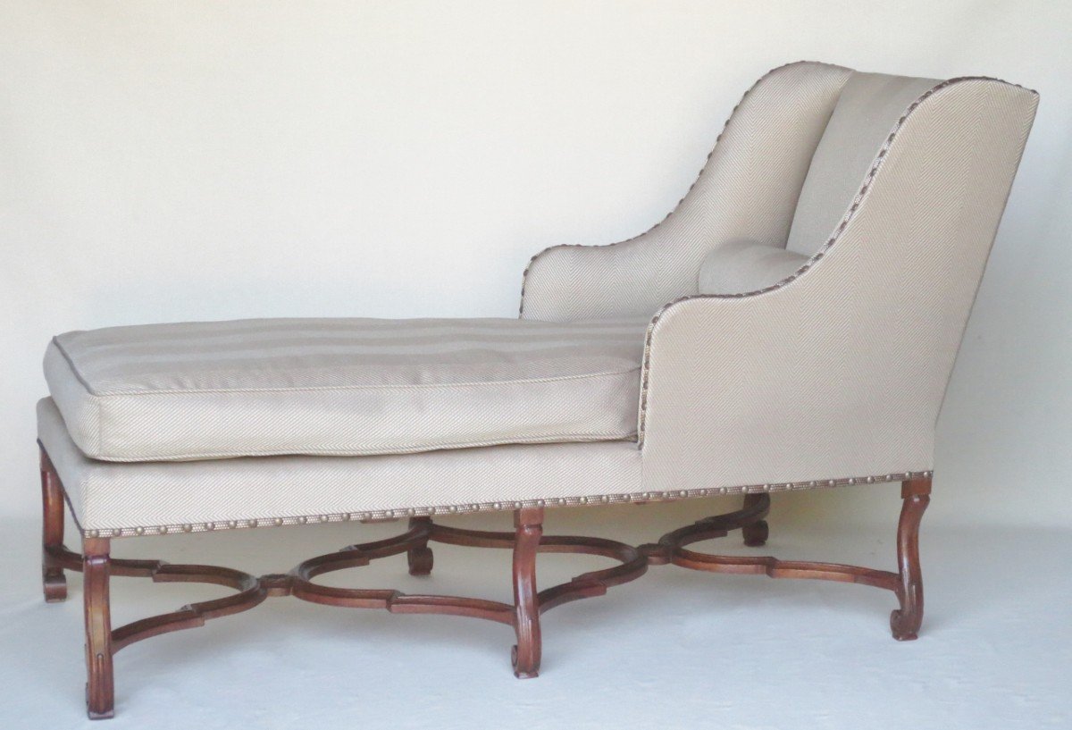 Louis XIV Lounge Chair.-photo-5