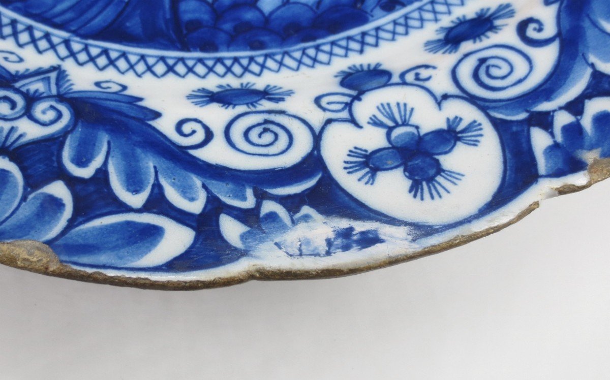 Delft Earthenware Dish, Eighteenth Century.-photo-2