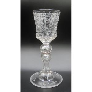 Large Stemmed Glass, Early Eighteenth Century