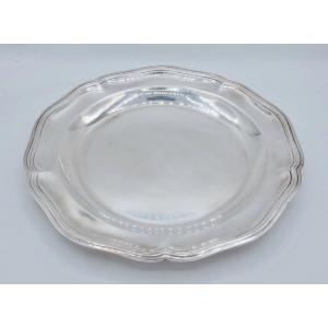 Contoured Dish, Sterling Silver 18th Century.
