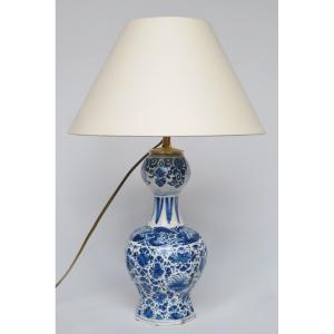 Delftware Lamp, 18th Century.