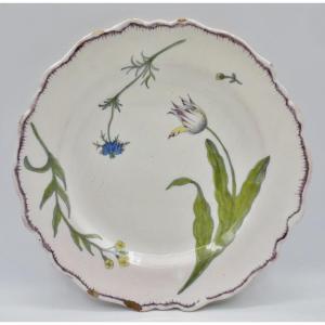 Plate From Marseille, 18th Century.