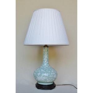 Lampe en porcelaine de chine.