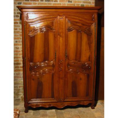 Armoire Louis XV Walnut Solid