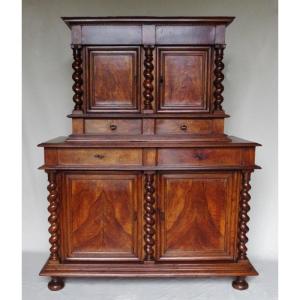 Walnut Buffet, 17th Century.