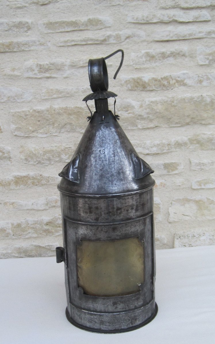 Portable Lantern, Sheet Iron. 19th C.-photo-3