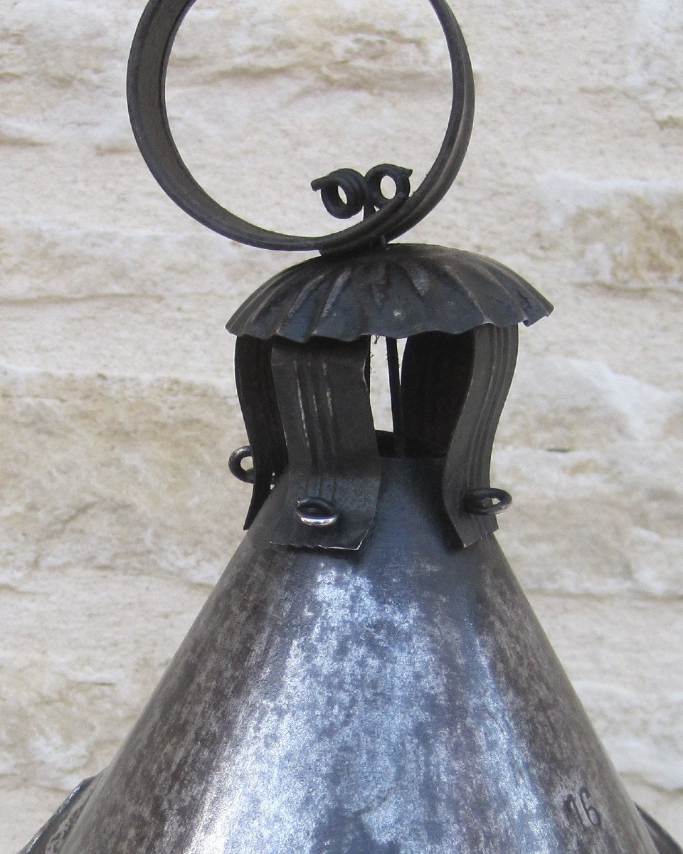 Portable Lantern, Sheet Iron. 19th C.-photo-3