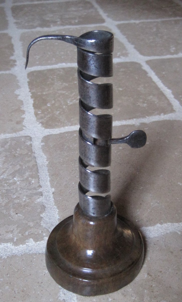 Chandelier Of Cellar, With Propeller. Upper Normandy. 18th Century.