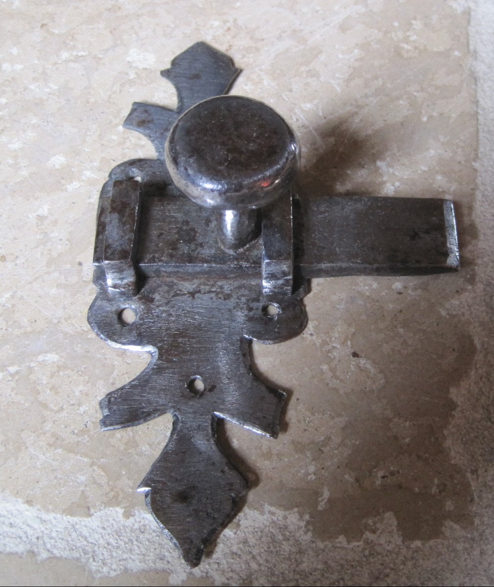 Homogeneous Suite Of 5 Locks With Bolts, In Iron. 18th Century.-photo-2