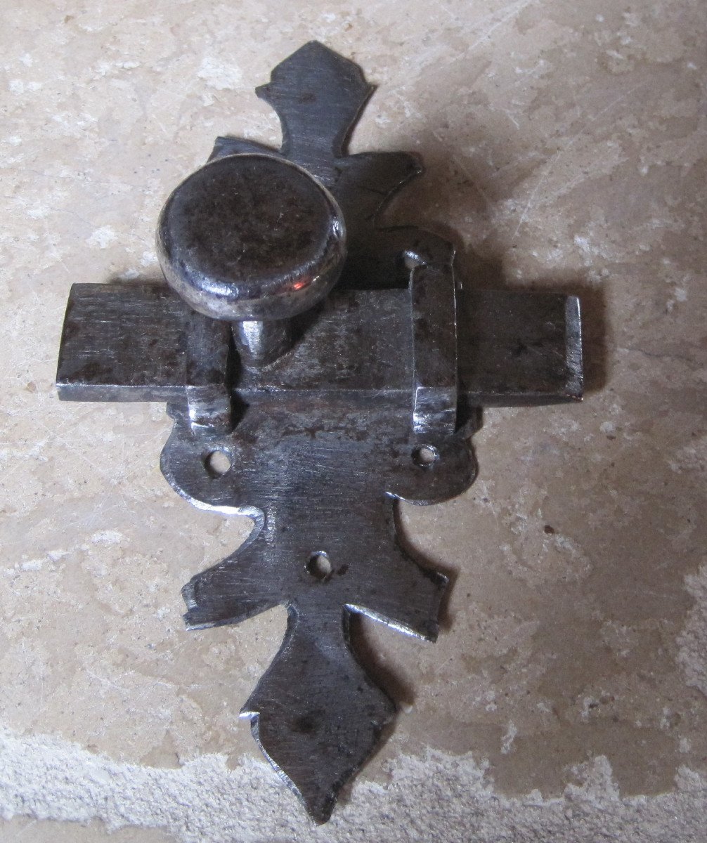 Homogeneous Suite Of 5 Locks With Bolts, In Iron. 18th Century.-photo-3