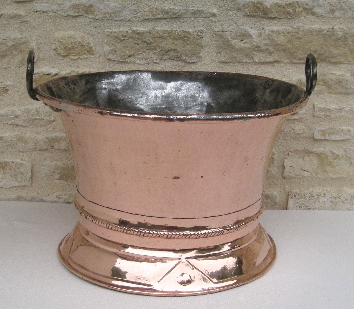 Cooler In Copper. 18th Century.-photo-6