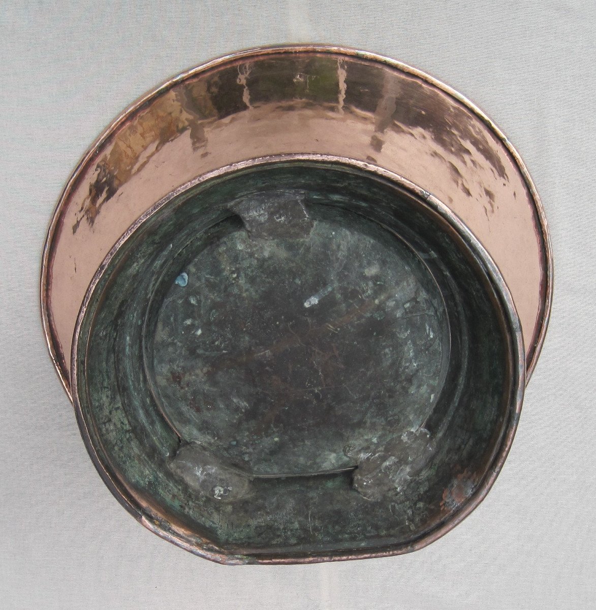 Wall Fountain, In Copper. 18th Century.-photo-3