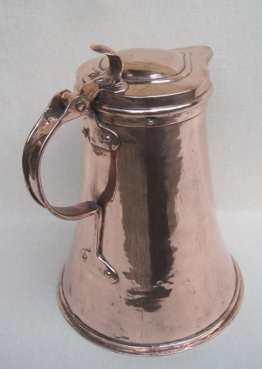 Imposing Brasserie Broc, In Copper. Alsace. 18th Century.-photo-1