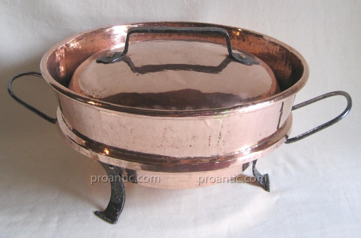 Copper Pie. Eighteenth Century.-photo-3